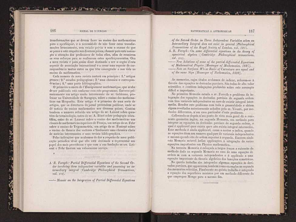 Jornal de sciencias mathematicas e astronomicas. Vol. 13 95