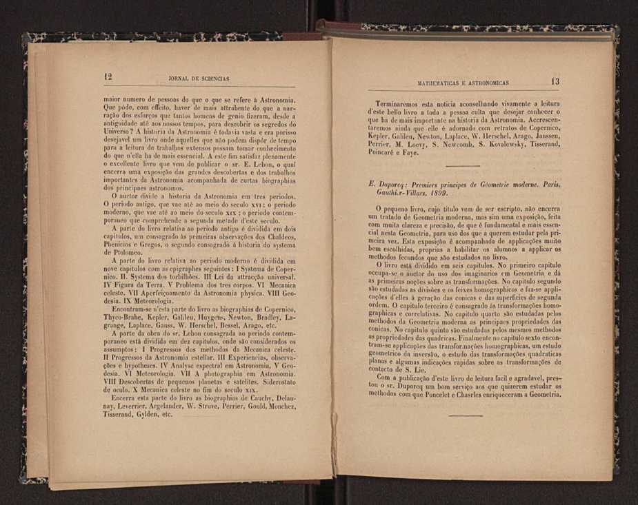 Jornal de sciencias mathematicas e astronomicas. Vol. 14 8