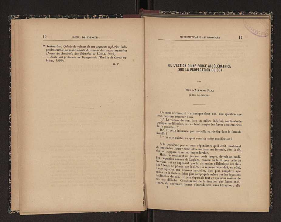 Jornal de sciencias mathematicas e astronomicas. Vol. 14 10