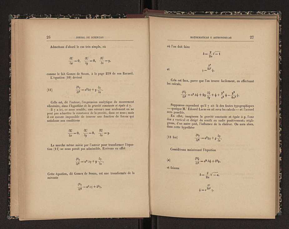 Jornal de sciencias mathematicas e astronomicas. Vol. 14 15
