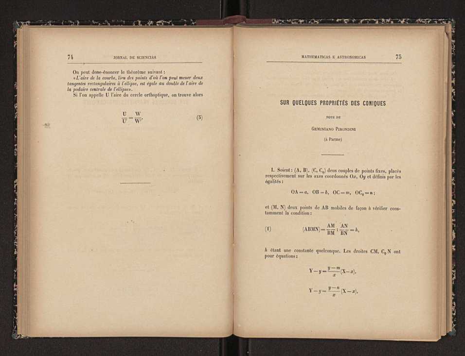 Jornal de sciencias mathematicas e astronomicas. Vol. 14 39