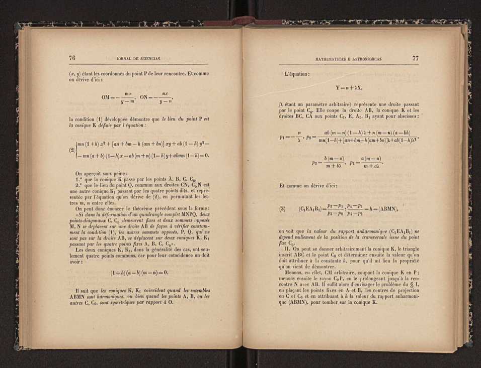 Jornal de sciencias mathematicas e astronomicas. Vol. 14 40