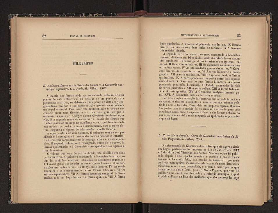 Jornal de sciencias mathematicas e astronomicas. Vol. 14 43