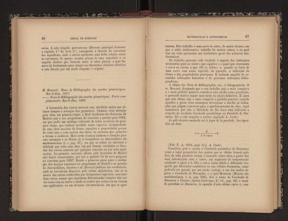 Jornal de sciencias mathematicas e astronomicas. Vol. 14 45