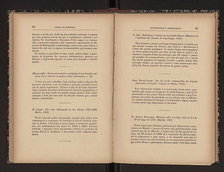 Jornal de sciencias mathematicas e astronomicas. Vol. 14 49