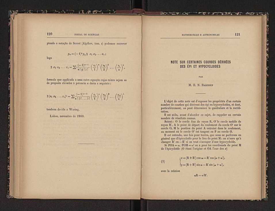 Jornal de sciencias mathematicas e astronomicas. Vol. 14 62