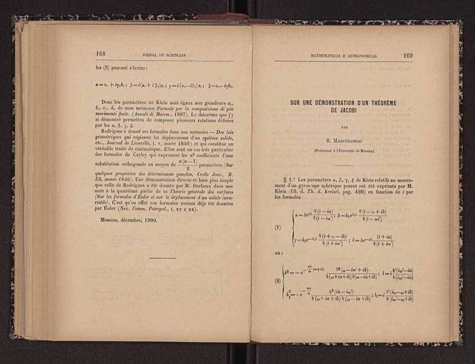 Jornal de sciencias mathematicas e astronomicas. Vol. 14 86