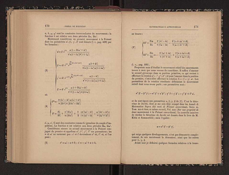 Jornal de sciencias mathematicas e astronomicas. Vol. 14 87