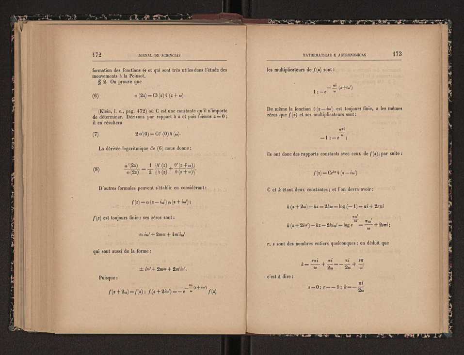Jornal de sciencias mathematicas e astronomicas. Vol. 14 88