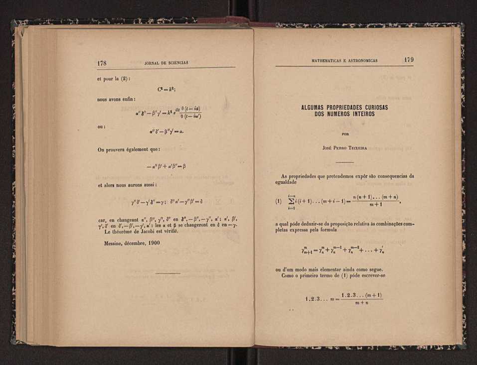 Jornal de sciencias mathematicas e astronomicas. Vol. 14 91