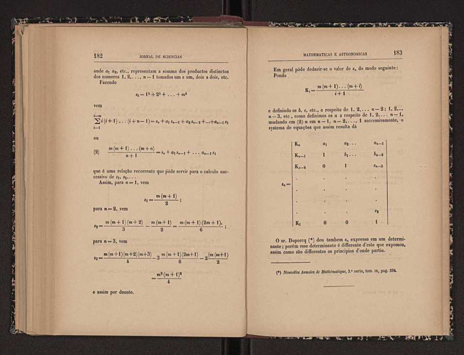 Jornal de sciencias mathematicas e astronomicas. Vol. 14 93