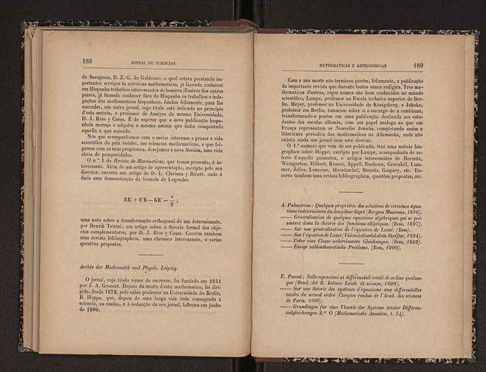 Jornal de sciencias mathematicas e astronomicas. Vol. 14 96