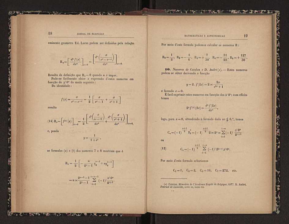 Jornal de sciencias mathematicas e astronomicas. Vol. 15 11