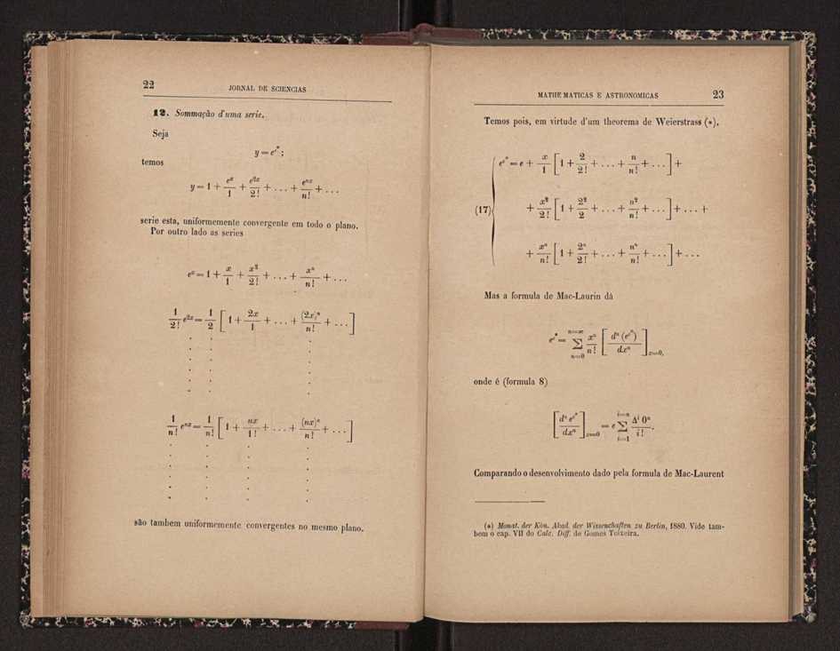 Jornal de sciencias mathematicas e astronomicas. Vol. 15 13
