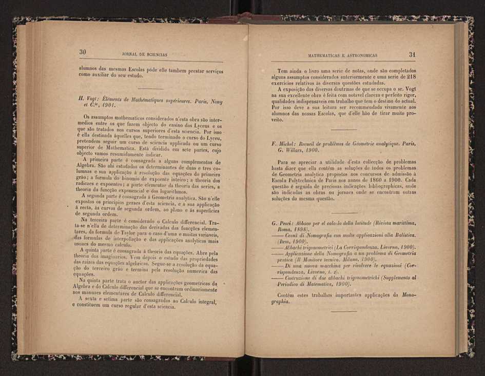 Jornal de sciencias mathematicas e astronomicas. Vol. 15 17