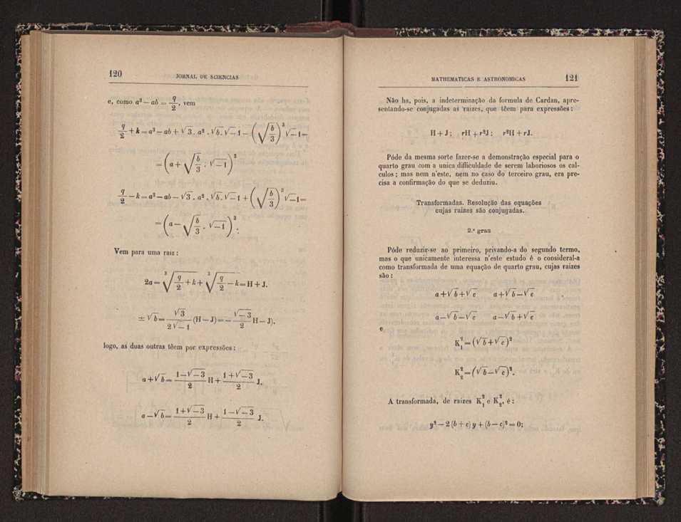 Jornal de sciencias mathematicas e astronomicas. Vol. 15 62