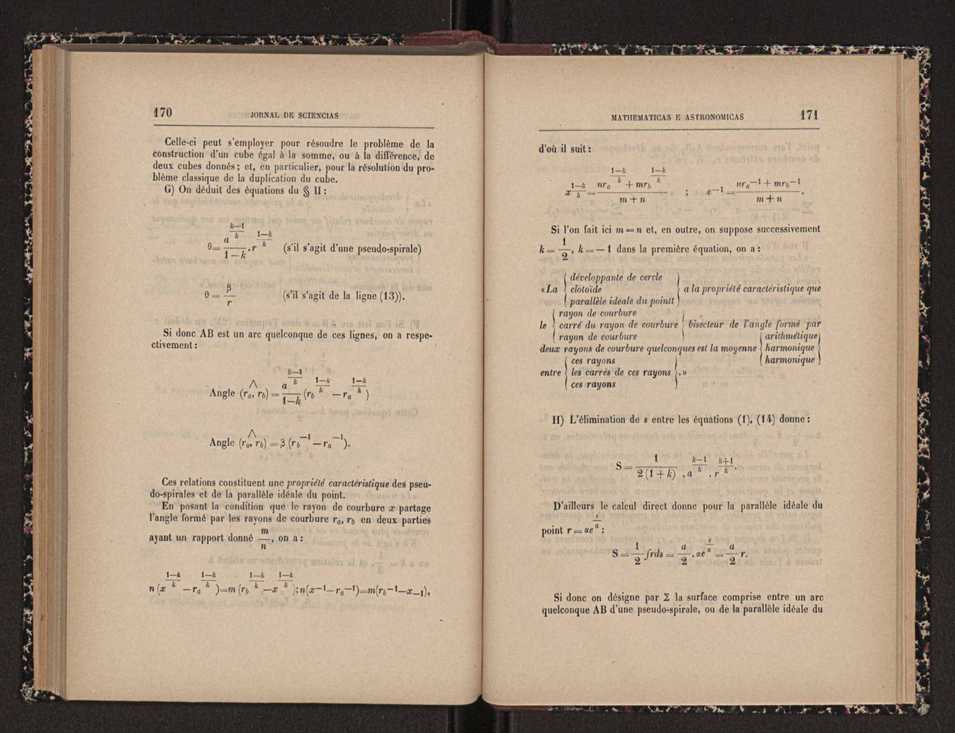 Jornal de sciencias mathematicas e astronomicas. Vol. 15 87