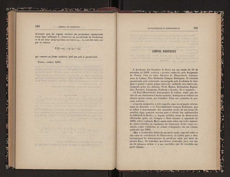 Jornal de sciencias mathematicas e astronomicas. Vol. 15 92