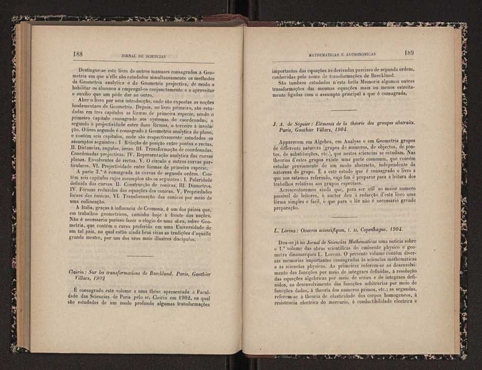 Jornal de sciencias mathematicas e astronomicas. Vol. 15 96