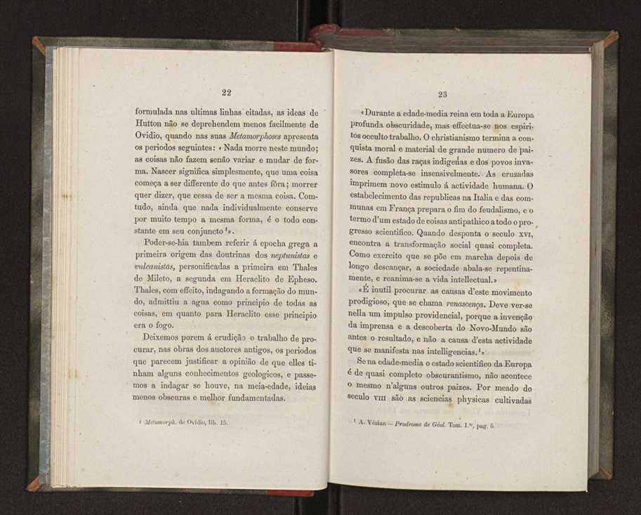 Dissertao inaugural para o acto de concluses magnas na Faculdade de Philosophia:[Argumento]:[As causas actuais explicam as differentes epochas geologicas?] 13