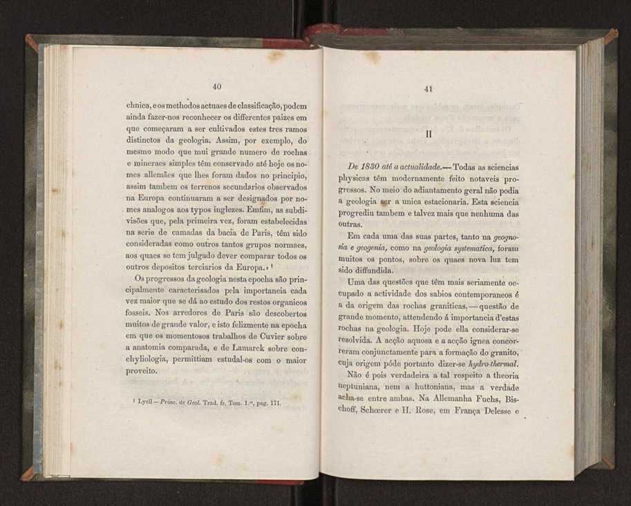 Dissertao inaugural para o acto de concluses magnas na Faculdade de Philosophia:[Argumento]:[As causas actuais explicam as differentes epochas geologicas?] 22