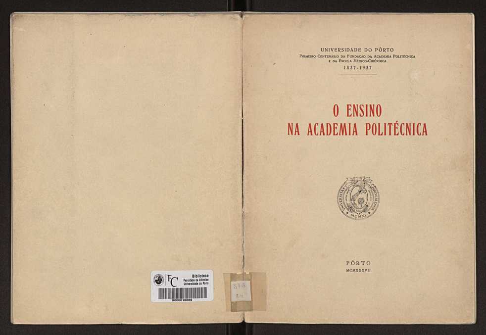 O ensino na Academia Politcnica 1