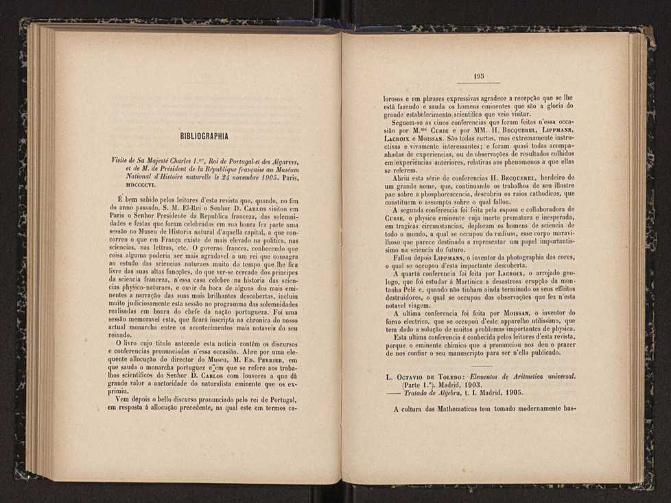 Annaes scientificos da Academia Polytecnica do Porto. Vol. 1 99