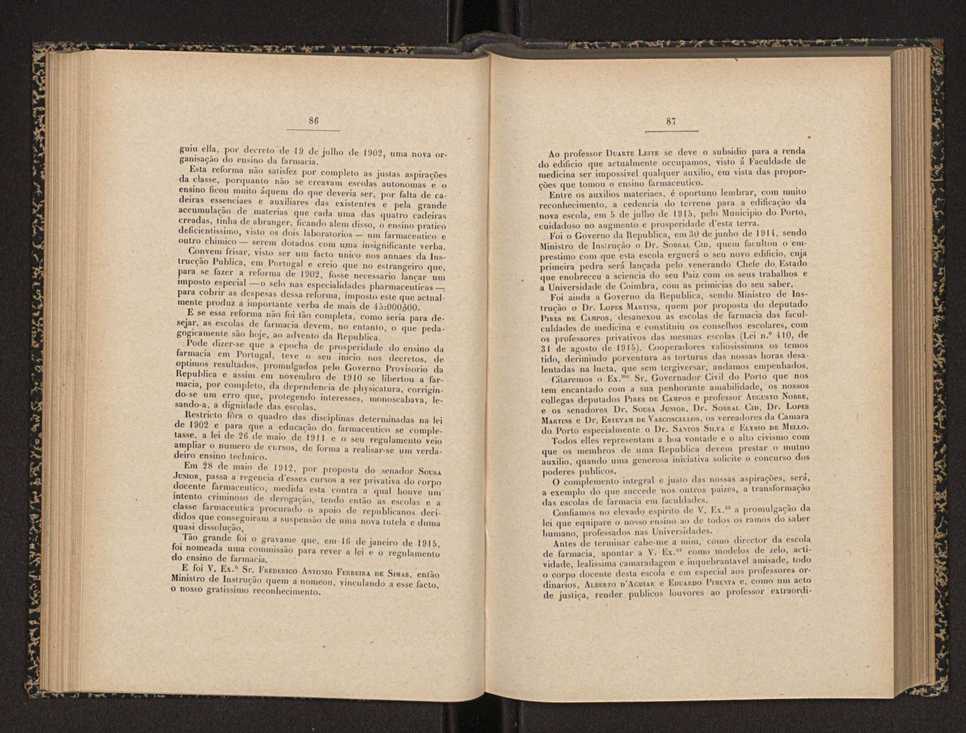 Annaes scientificos da Academia Polytecnica do Porto. Vol. 11 45