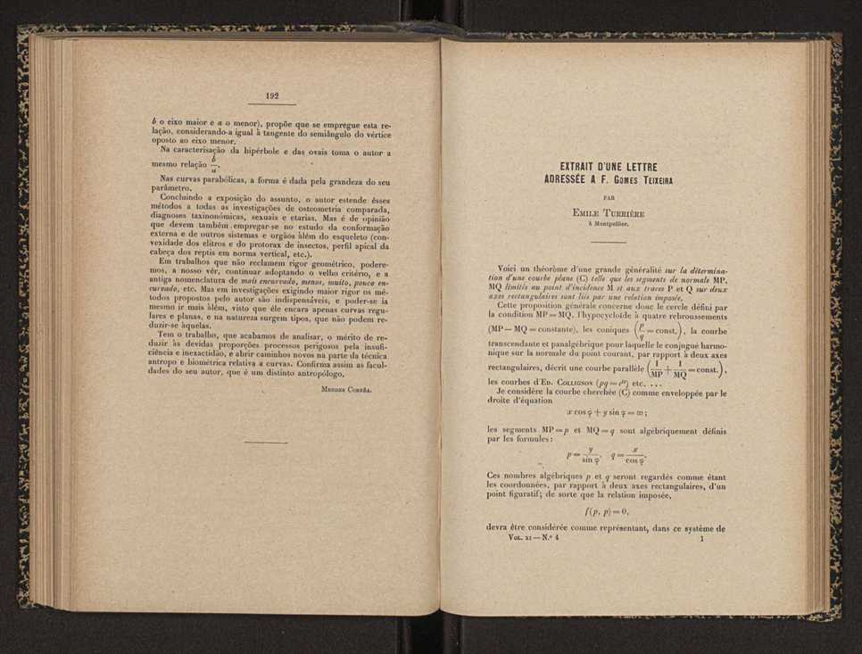Annaes scientificos da Academia Polytecnica do Porto. Vol. 11 98