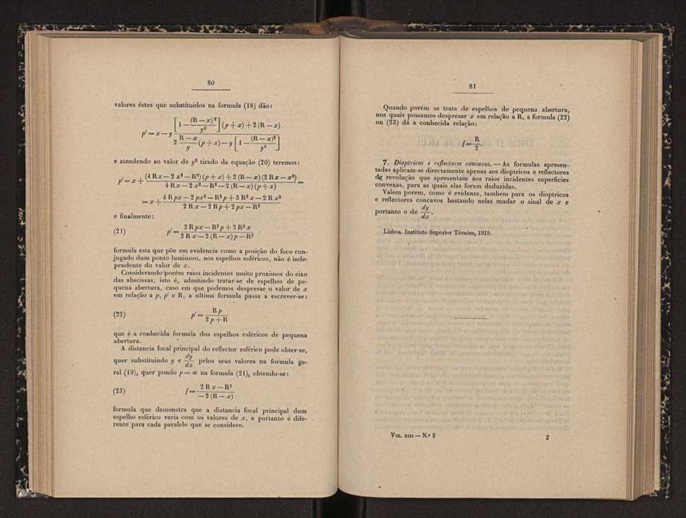 Annaes scientificos da Academia Polytecnica do Porto. Vol. 13 43