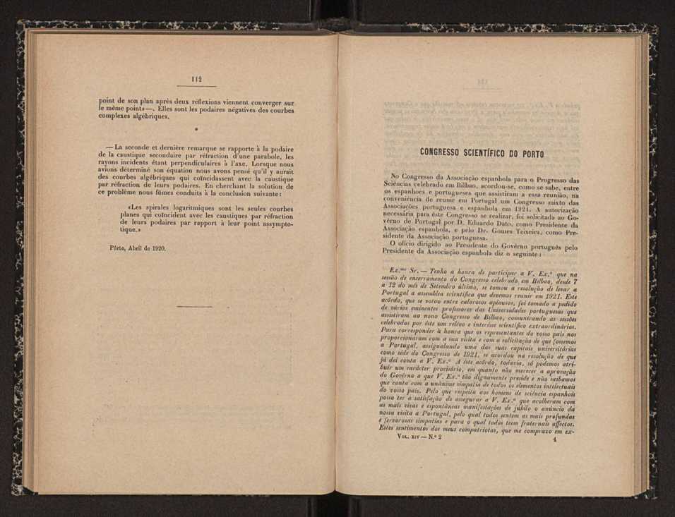 Annaes scientificos da Academia Polytecnica do Porto. Vol. 14 59