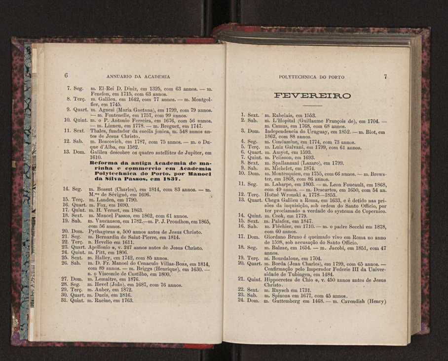 Annuario da Academia Polytechnica do Porto. A. 1 (1877-1878) / Ex. 2 5