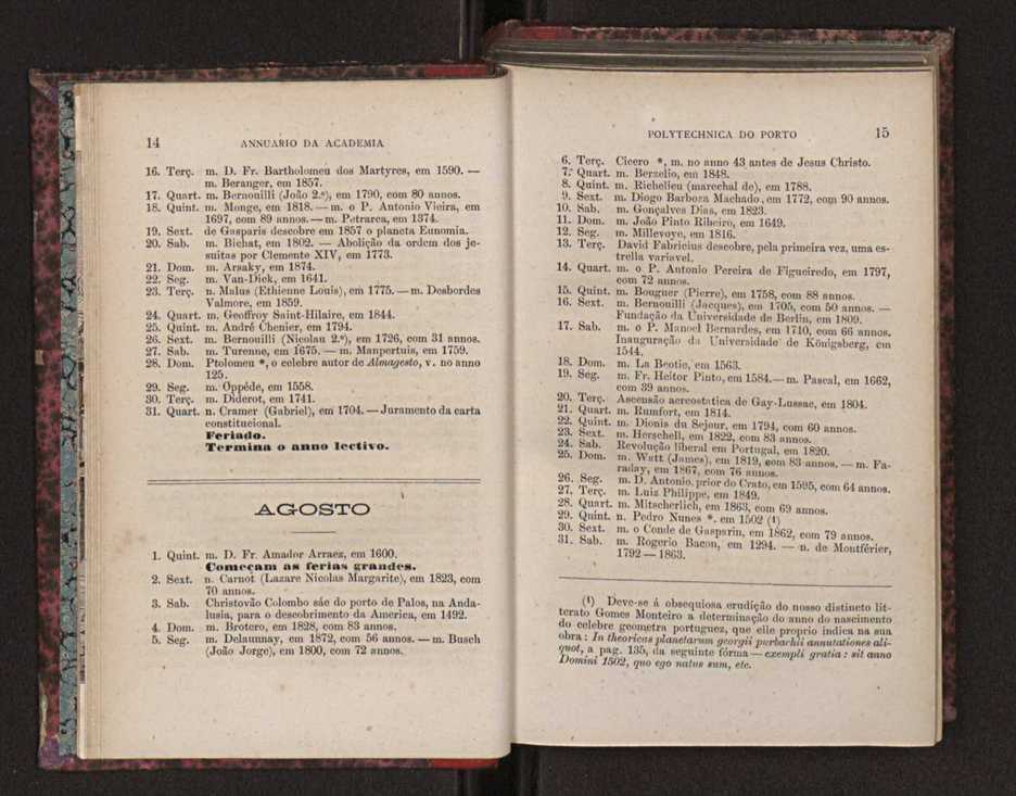 Annuario da Academia Polytechnica do Porto. A. 1 (1877-1878) / Ex. 2 9