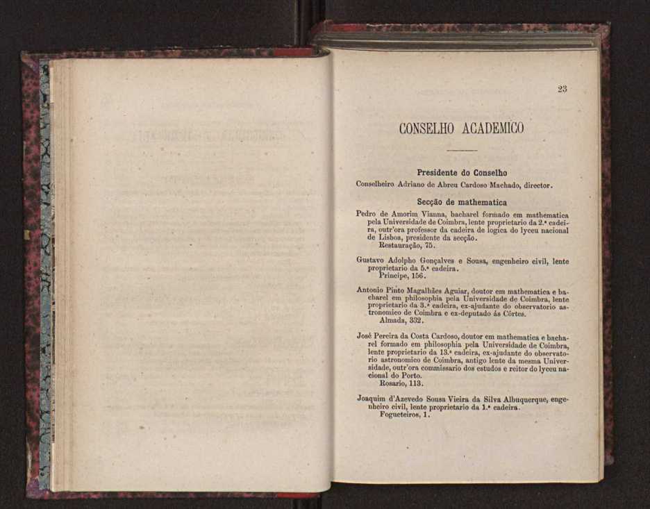 Annuario da Academia Polytechnica do Porto. A. 1 (1877-1878) / Ex. 2 13