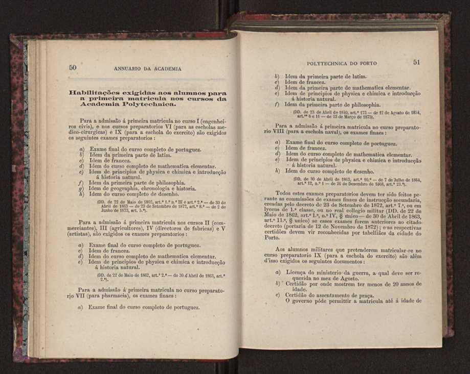 Annuario da Academia Polytechnica do Porto. A. 1 (1877-1878) / Ex. 2 27