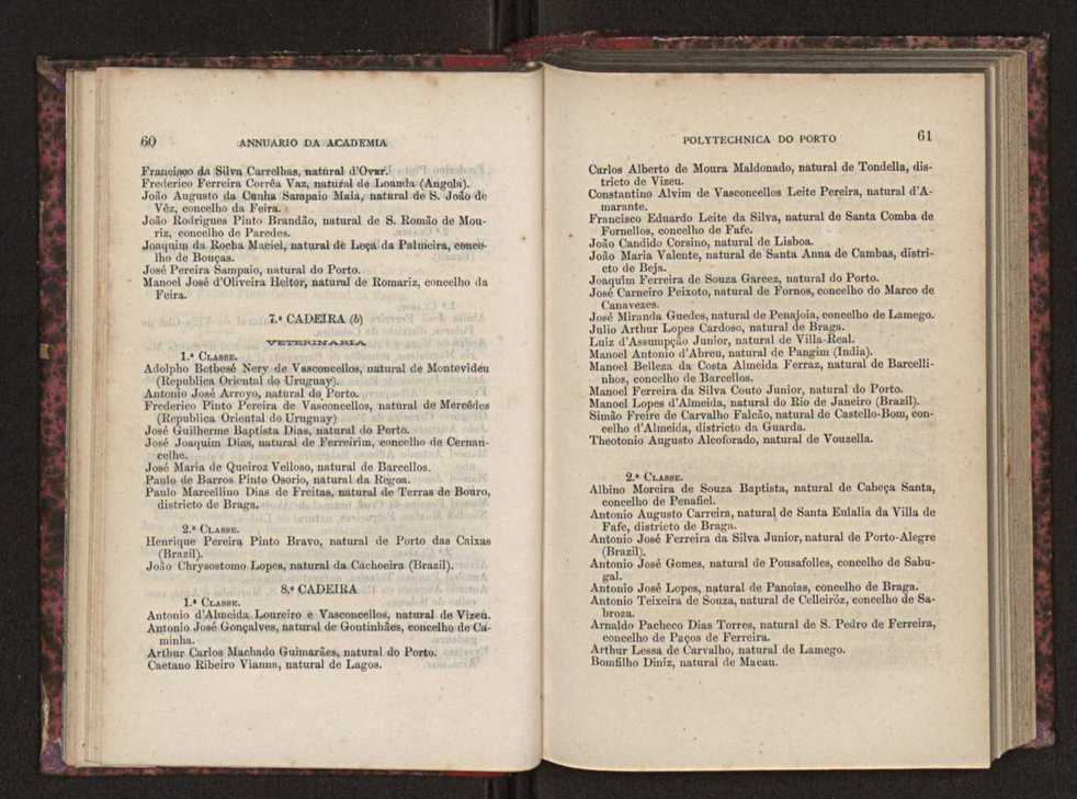Annuario da Academia Polytechnica do Porto. A. 1 (1877-1878) / Ex. 2 32