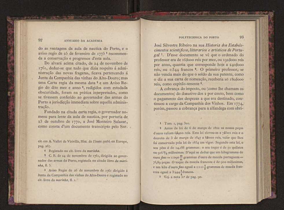 Annuario da Academia Polytechnica do Porto. A. 1 (1877-1878) / Ex. 2 48