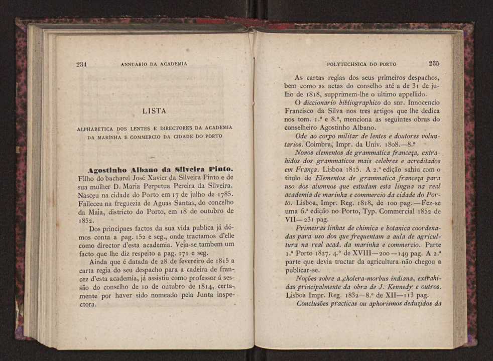Annuario da Academia Polytechnica do Porto. A. 1 (1877-1878) / Ex. 2 118