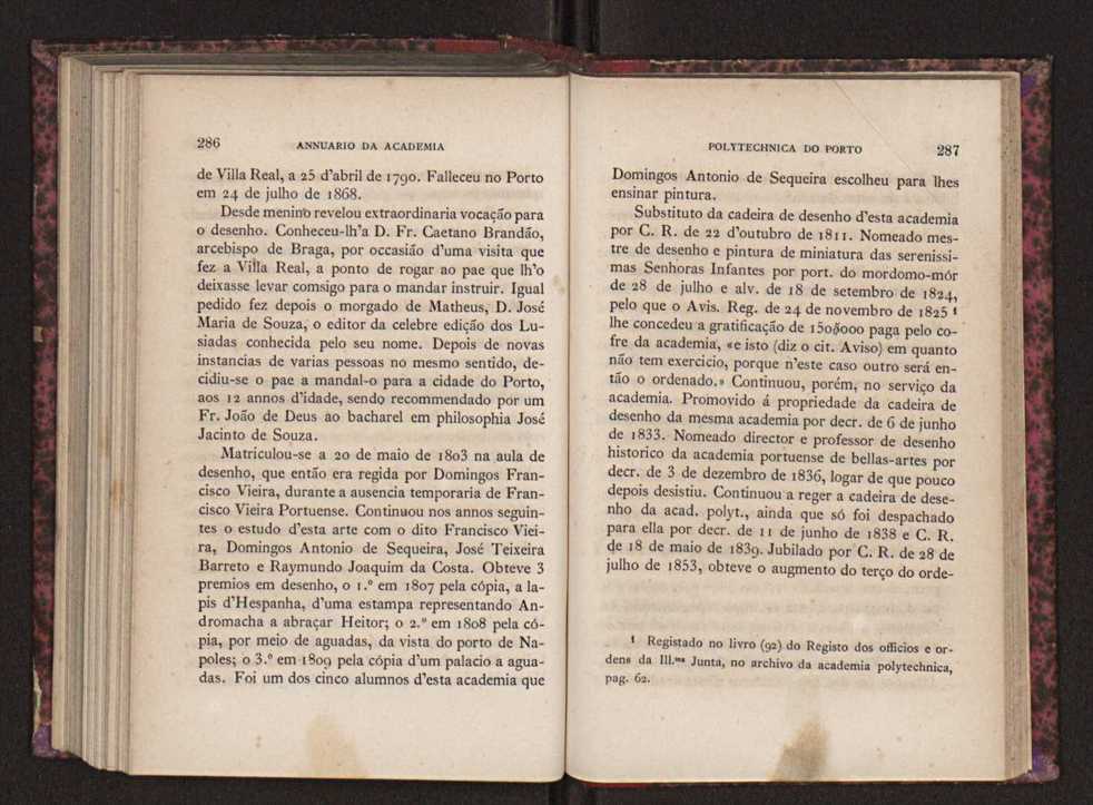 Annuario da Academia Polytechnica do Porto. A. 1 (1877-1878) / Ex. 2 144