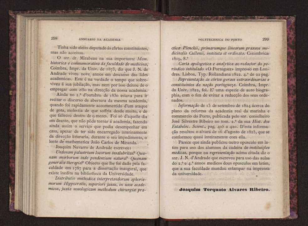 Annuario da Academia Polytechnica do Porto. A. 1 (1877-1878) / Ex. 2 150