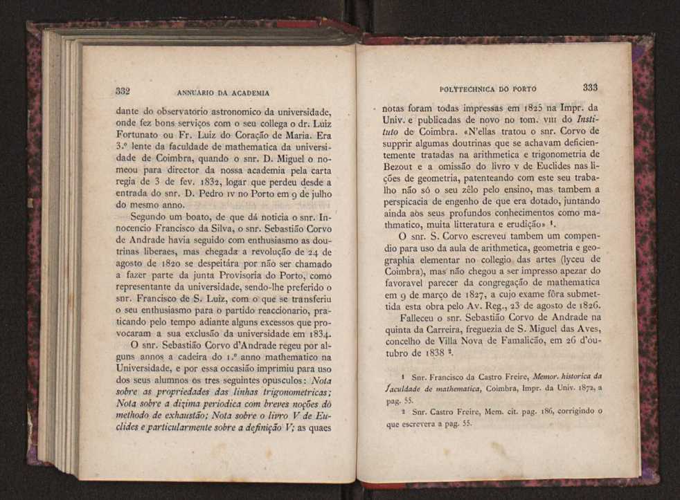 Annuario da Academia Polytechnica do Porto. A. 1 (1877-1878) / Ex. 2 167