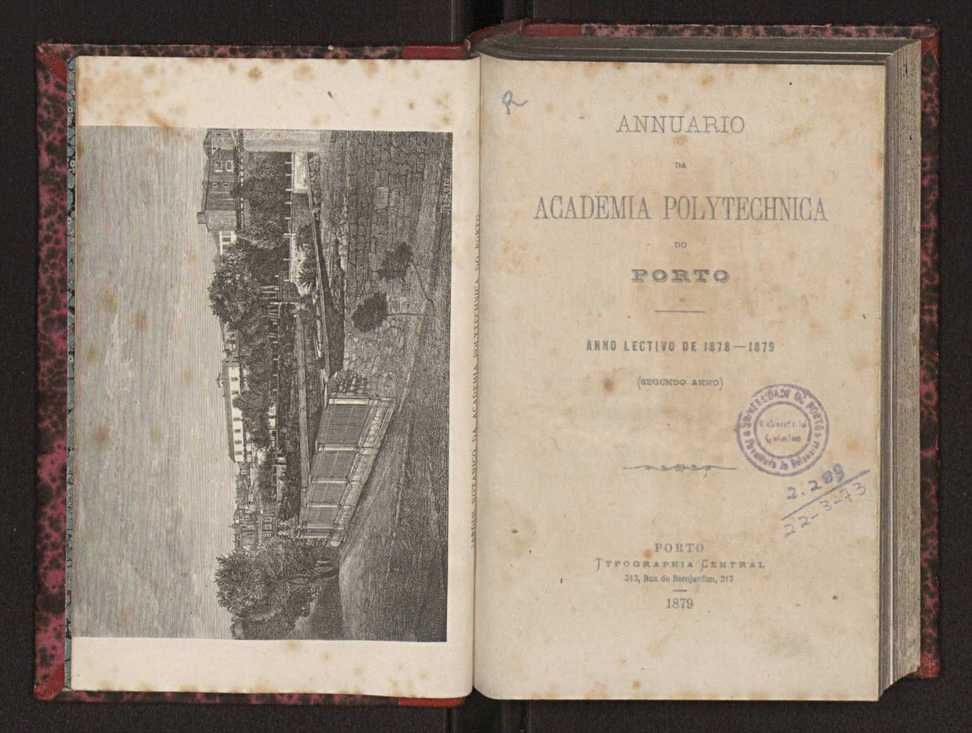 Annuario da Academia Polytechnica do Porto. A. 2 (1878-1879) / Ex. 2 3