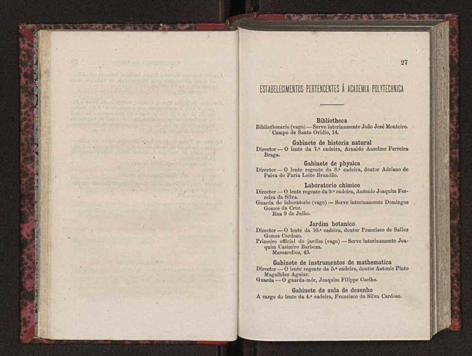 Annuario da Academia Polytechnica do Porto. A. 2 (1878-1879) / Ex. 2 17