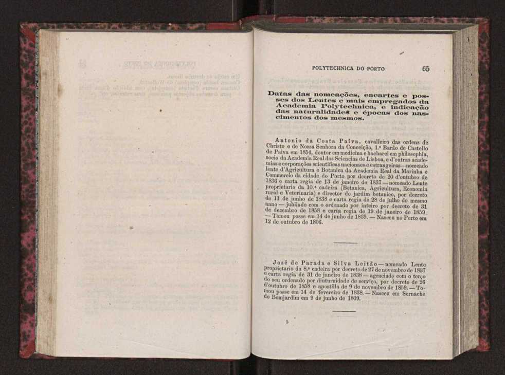 Annuario da Academia Polytechnica do Porto. A. 2 (1878-1879) / Ex. 2 36