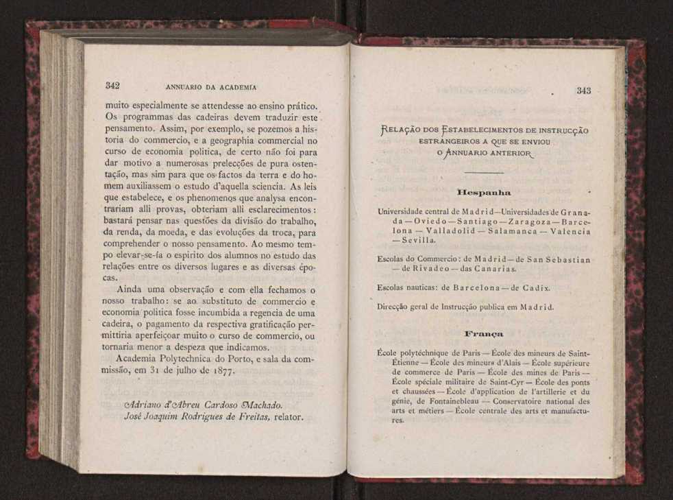 Annuario da Academia Polytechnica do Porto. A. 2 (1878-1879) / Ex. 2 175