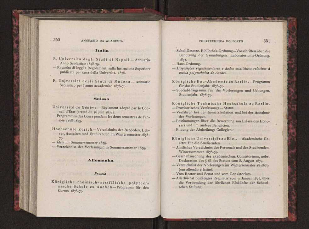 Annuario da Academia Polytechnica do Porto. A. 2 (1878-1879) / Ex. 2 179