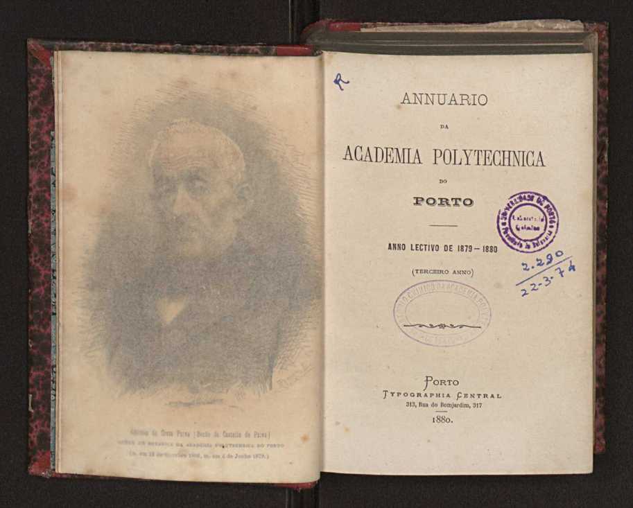 Annuario da Academia Polytechnica do Porto. A. 3 (1879-1880) / Ex. 2 4