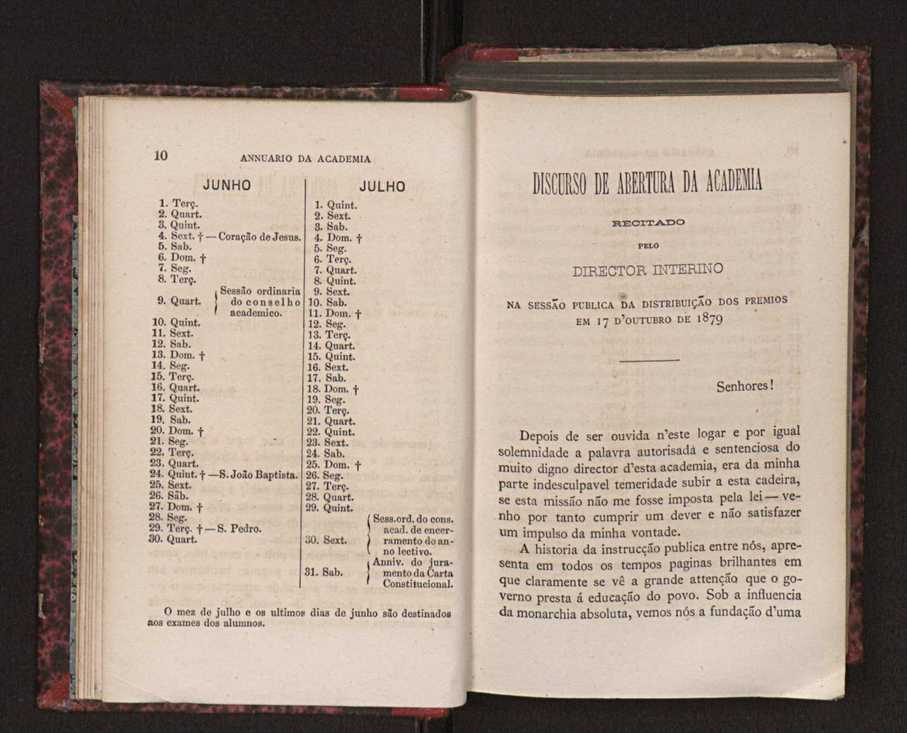 Annuario da Academia Polytechnica do Porto. A. 3 (1879-1880) / Ex. 2 9