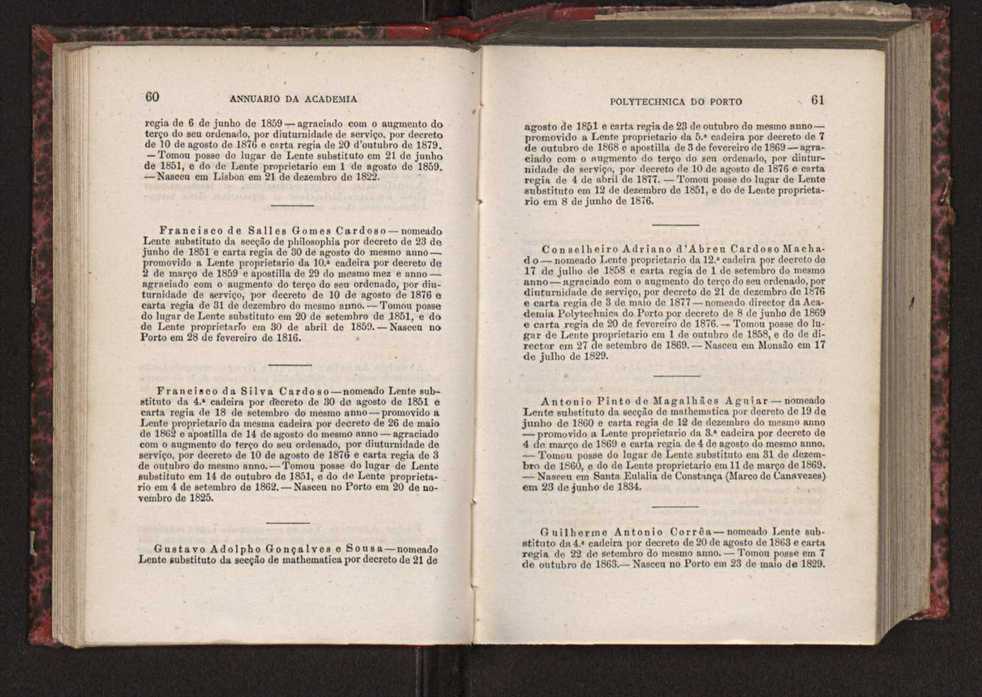 Annuario da Academia Polytechnica do Porto. A. 3 (1879-1880) / Ex. 2 33