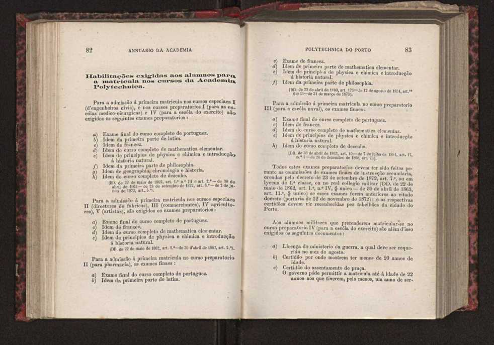 Annuario da Academia Polytechnica do Porto. A. 3 (1879-1880) / Ex. 2 44